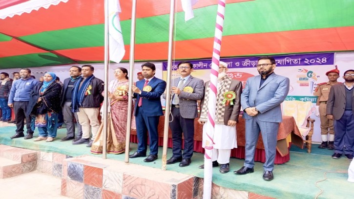 কুমিল্লায় জেলা পর্যায়ে শীতকালীন ক্রীড়া প্রতিযোগিতার উদ্বোধন