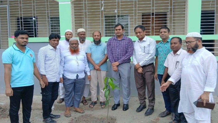 বরুড়া প্রেসক্লাবের উদ্যোগে বৃক্ষ রোপন অনুষ্ঠিত 