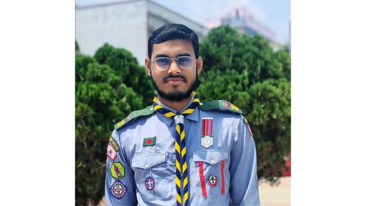 ভিক্টোরিয়া কলেজ রোভার স্কাউটের সিনিয়র রোভার মেট নির্বাচিত মো. ফয়সাল