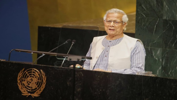 গাজায় গণহত্যা চলতে থাকলে ইতিহাস আমাদের ক্ষমা করবে না: ড. ইউনূস