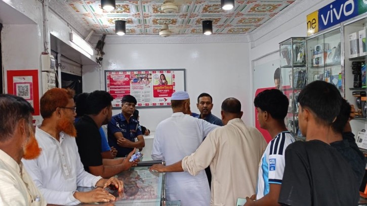 থানা থেকে ১০০ ফুট দূরে সংঘবদ্ধ চুরি, ১২ লাখ টাকার মালামাল খোয়া