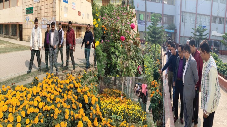 ক্যাম্পাসের সৌন্দর্য বর্ধনে ভিক্টোরিয়া কলেজ প্রশাসনের নানা উদ্যোগ