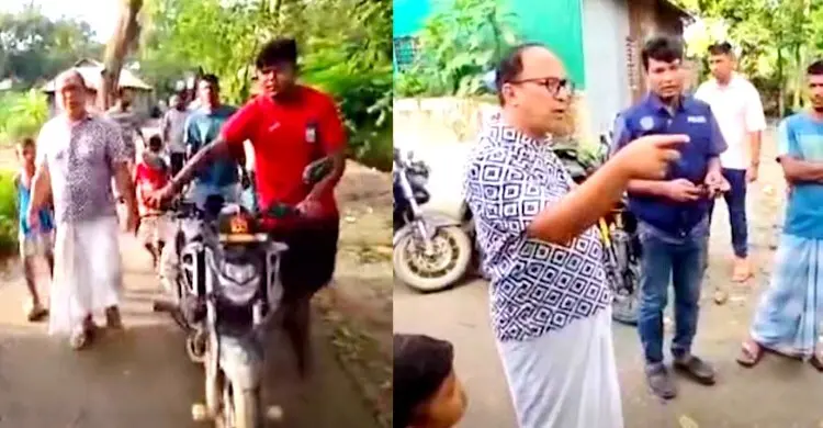  লুঙ্গি পরেই মাদক কারবারিদের ধাওয়া দিলেন হাজী এমপি জসীম উদ্দিন