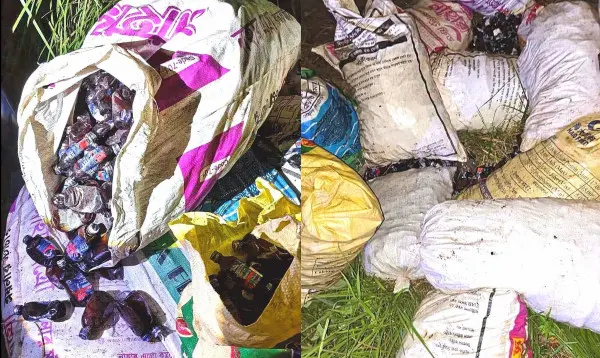 বরুড়ায় পুলিশের অভিযানে ১৭ বস্তা ফেনসিডিল উদ্ধার, পালিয়েছে মাদক কারবারিরা