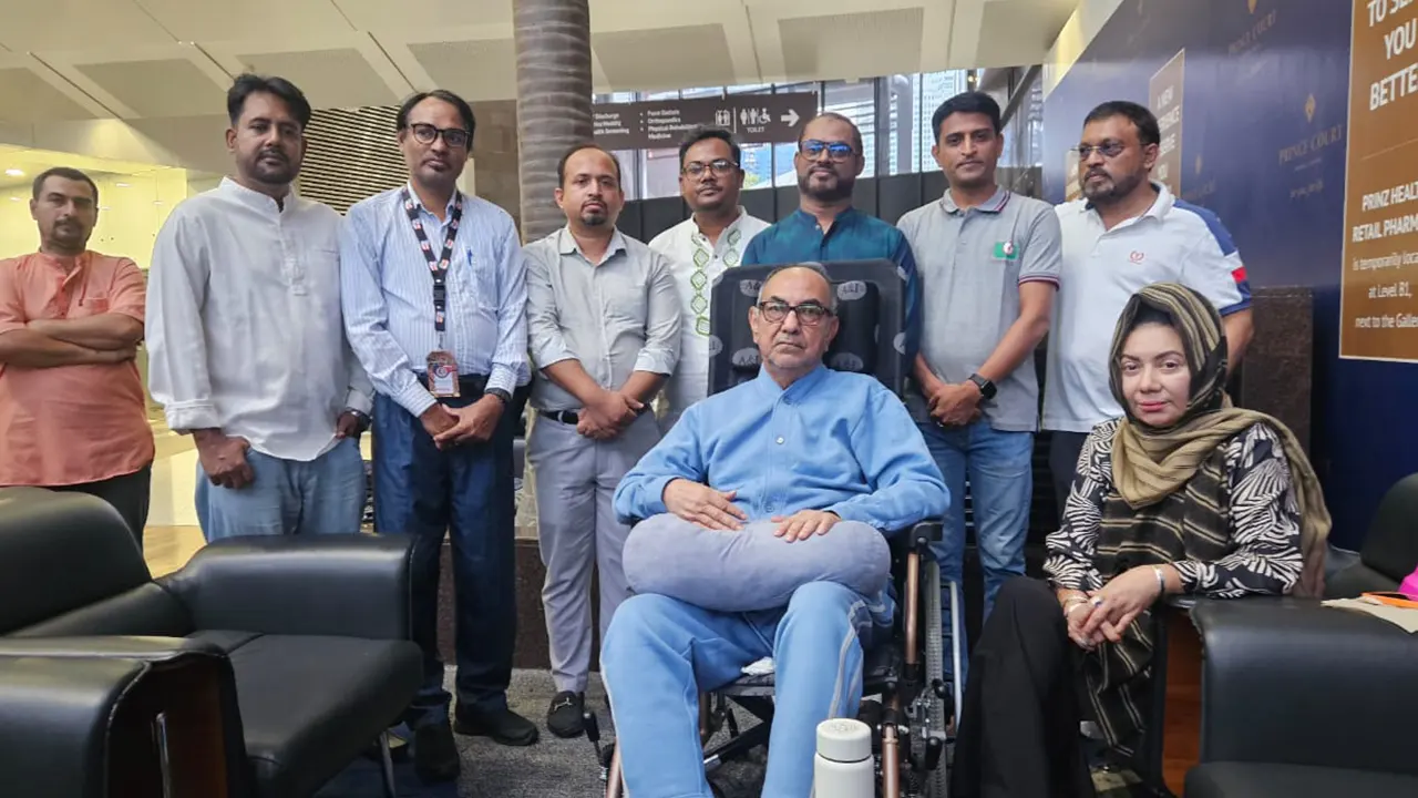 মির্জা আব্বাসের শারীরিক অবস্থার উন্নতি : আফরোজা আব্বাস