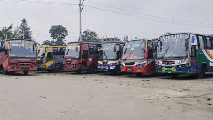 চাঁদপুর-কুমিল্লা রুটে বাস চলাচল বন্ধ