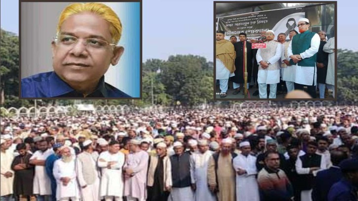 শ্রদ্ধা ও ভালোবাসায় কুমিল্লার মেয়র রিফাতের শেষ বিদায়
