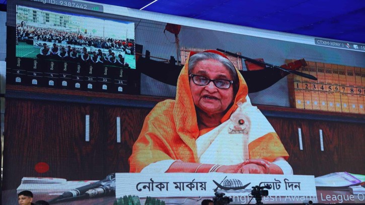 কুমিল্লায় ভার্চুয়াল জনসভায় প্রধানমন্ত্রী বললেন, বিএনপি-জামায়াতের প্রধান গুন দুর্নীতি আর মানুষ খুন