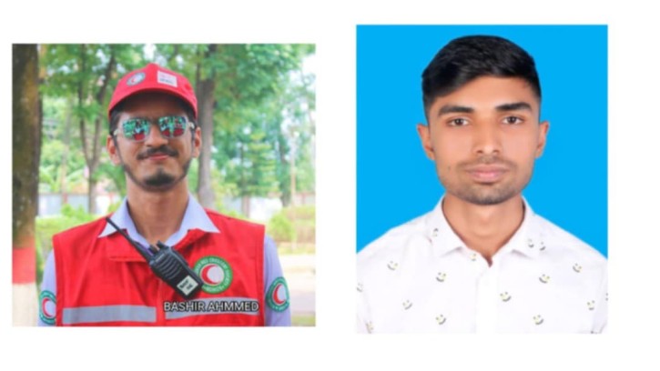 সিসিএন ভলান্টিয়ার সার্ভিস ক্লাবের সভাপতি বশির, সেক্রেটারি বাকির 